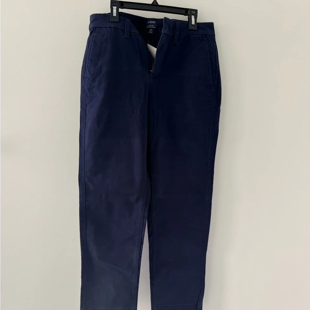 J. Crew Factory Women's Petite high-rise girlfriend chino pant - Picture 1 of 3